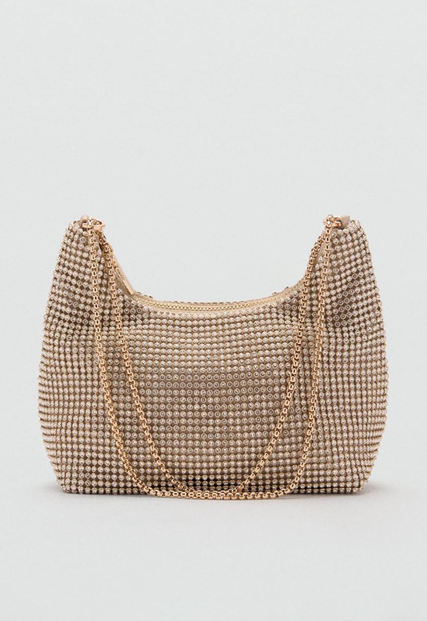 MANGO - Handbag sasha -Gold