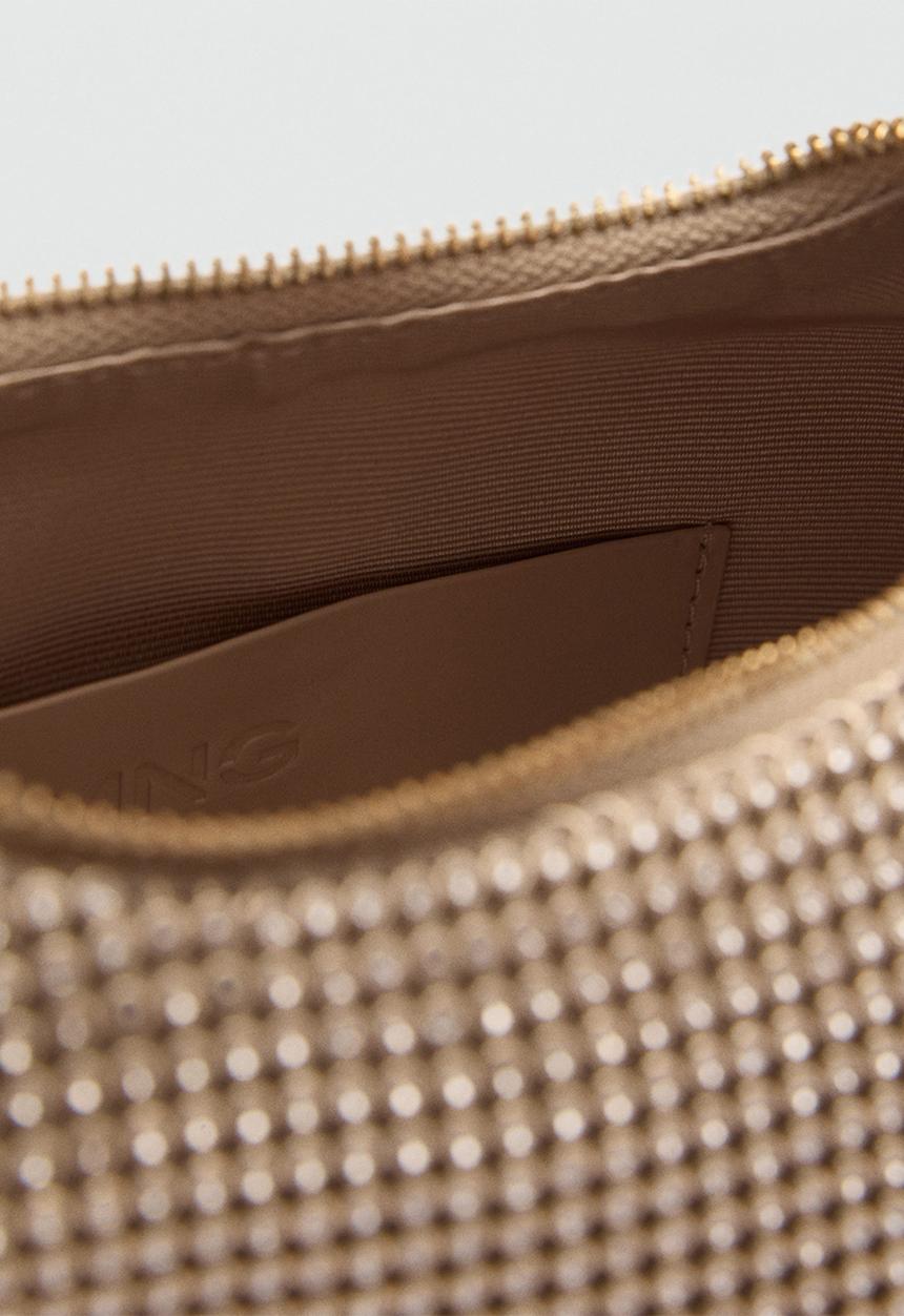 MANGO - Handbag sasha -Gold