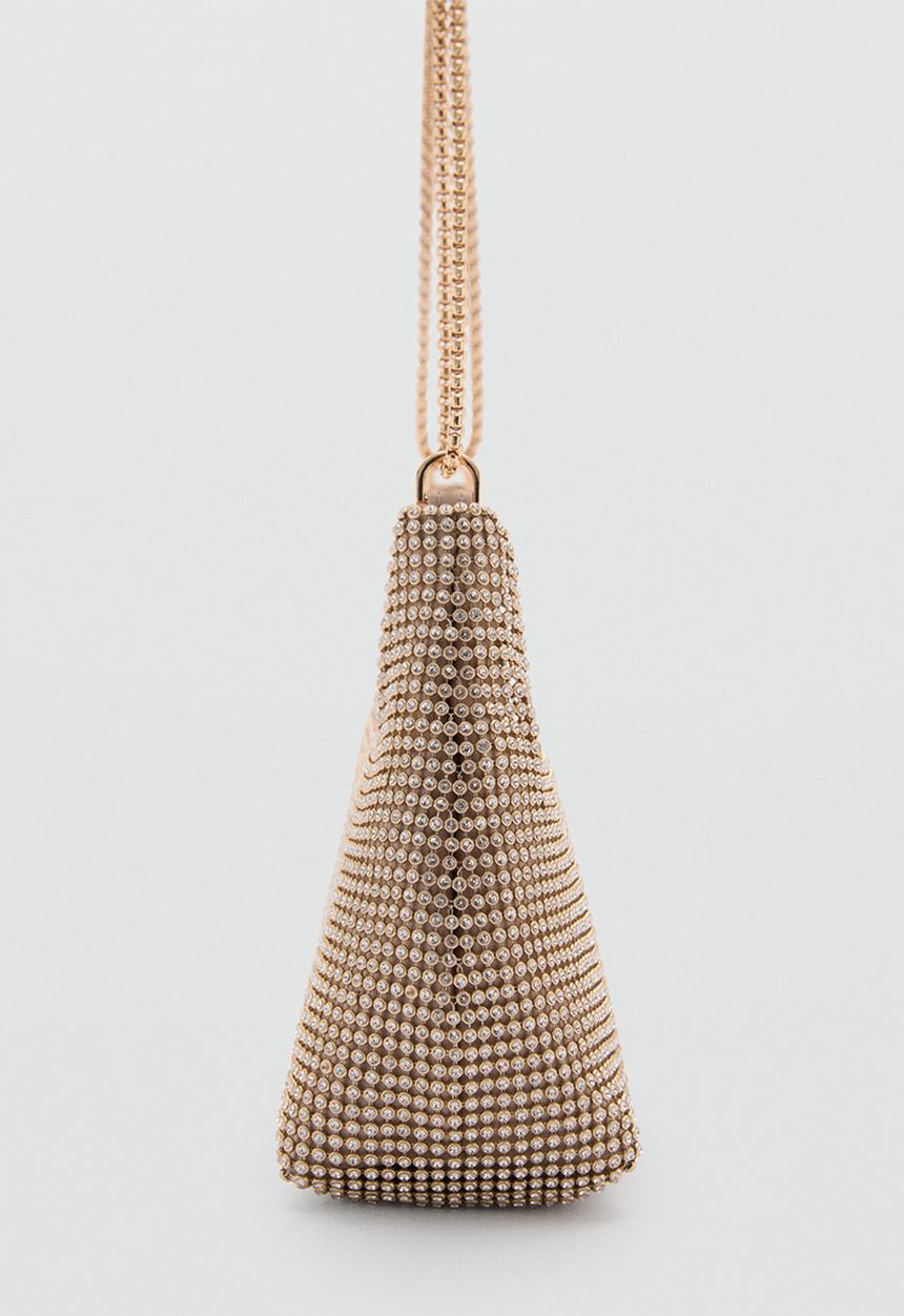 MANGO - Handbag sasha -Gold