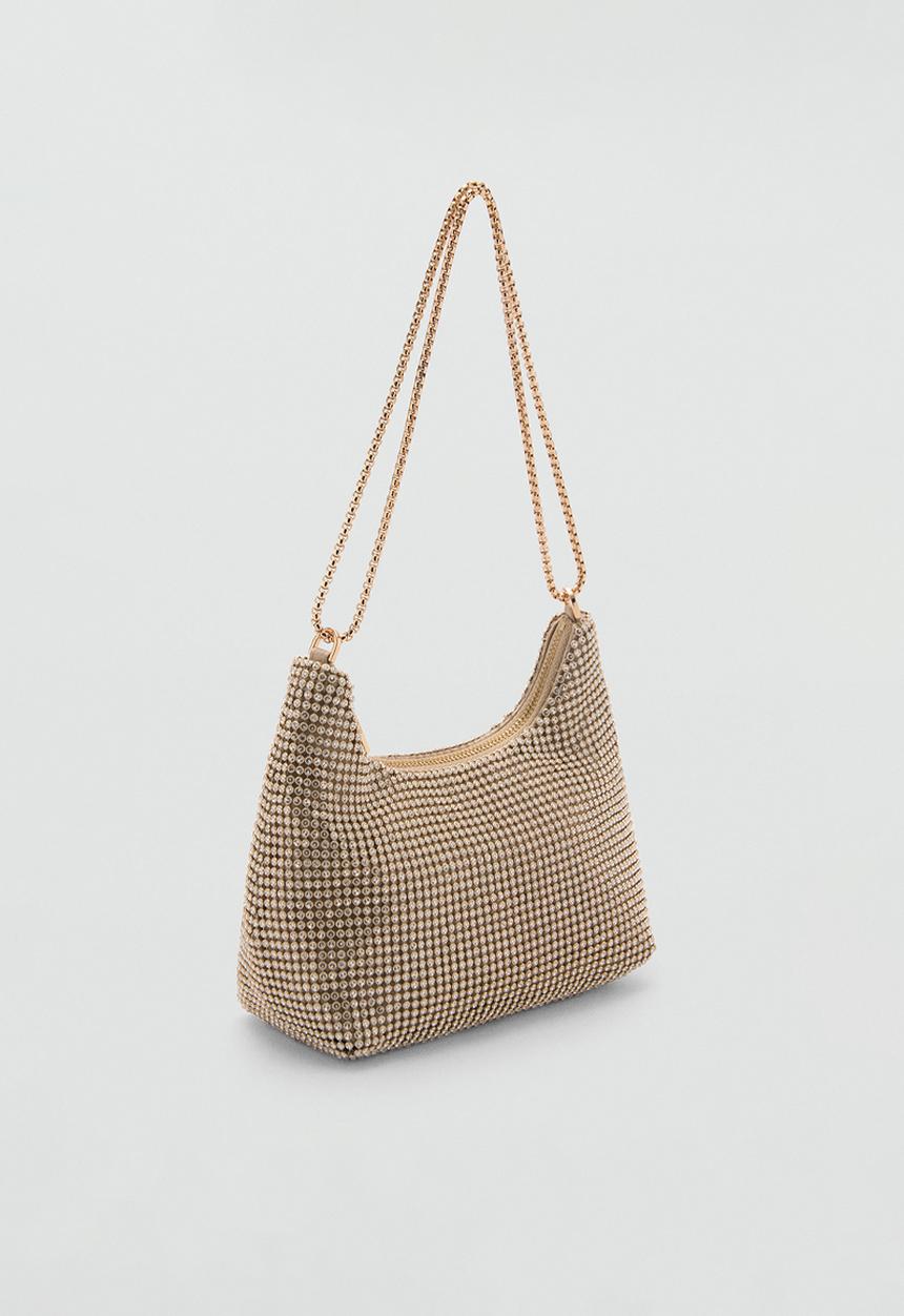 MANGO - Handbag sasha -Gold