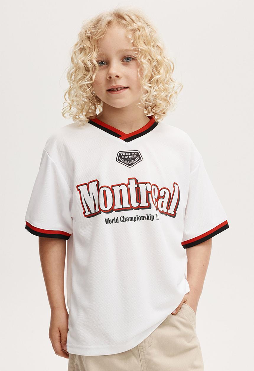 Cotton On - Pit stop short sleeve collar tee - white/montreal