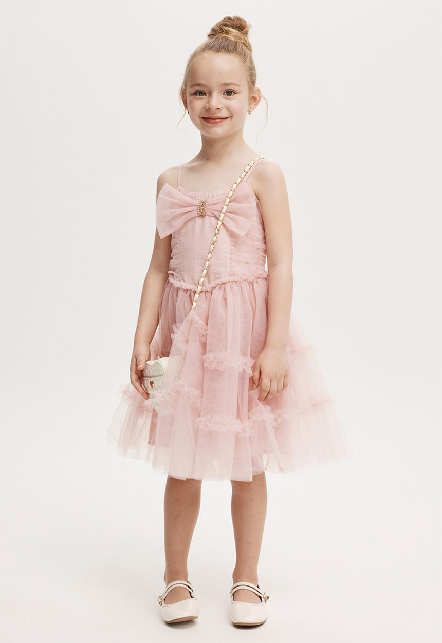 Cotton On - Isabella dress up dress - zephyr/bow