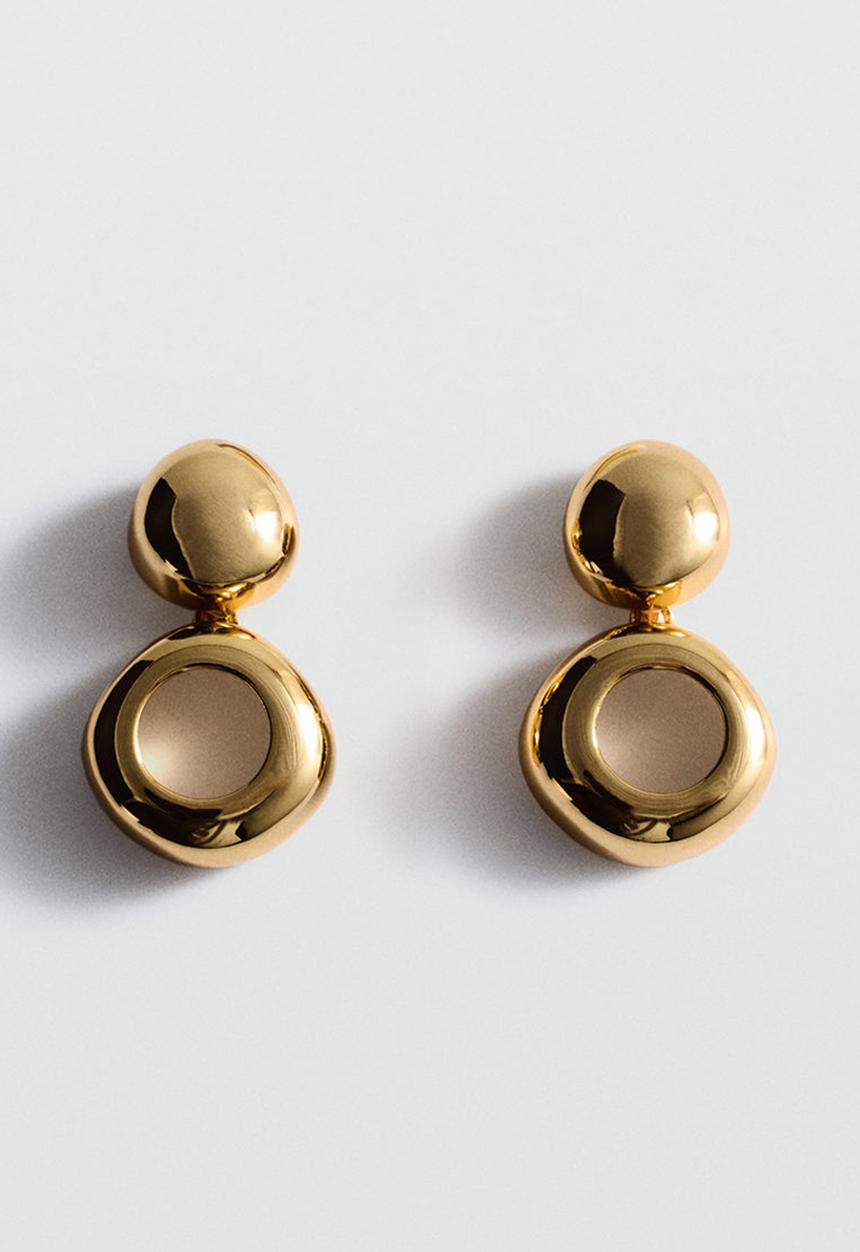 MANGO - Earrings leandra - Gold