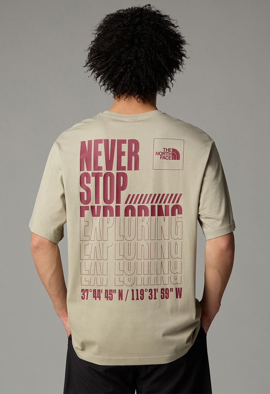 The North Face - M Coordinates tee short sleeve - clay grey (1i4)
