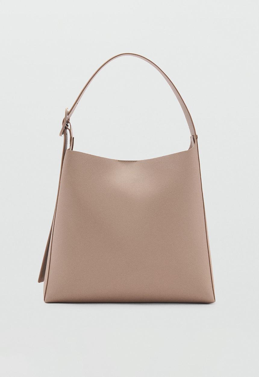 MANGO - Shoulder bag winnie - light/pastel brown