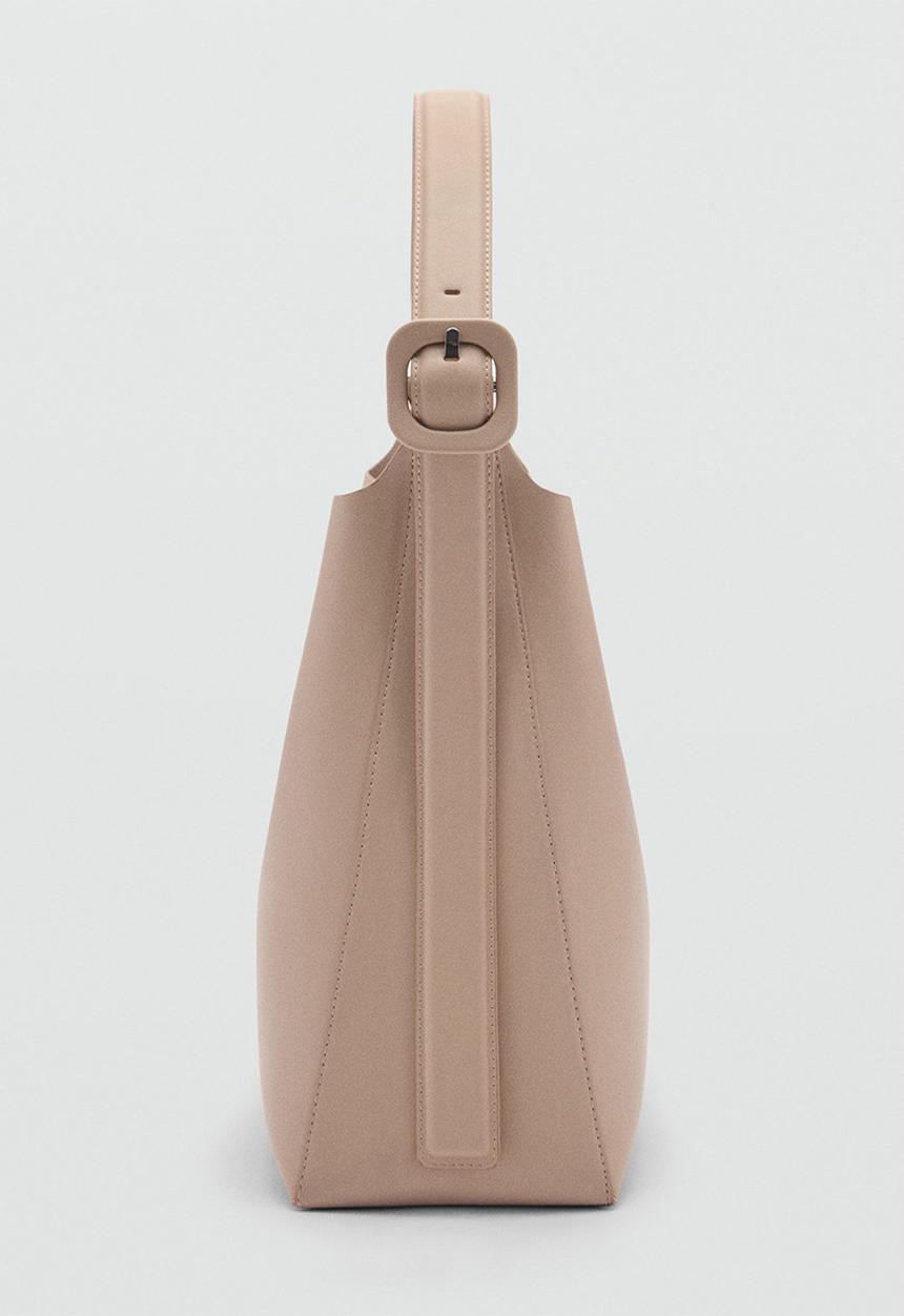 MANGO - Shoulder bag winnie - light/pastel brown