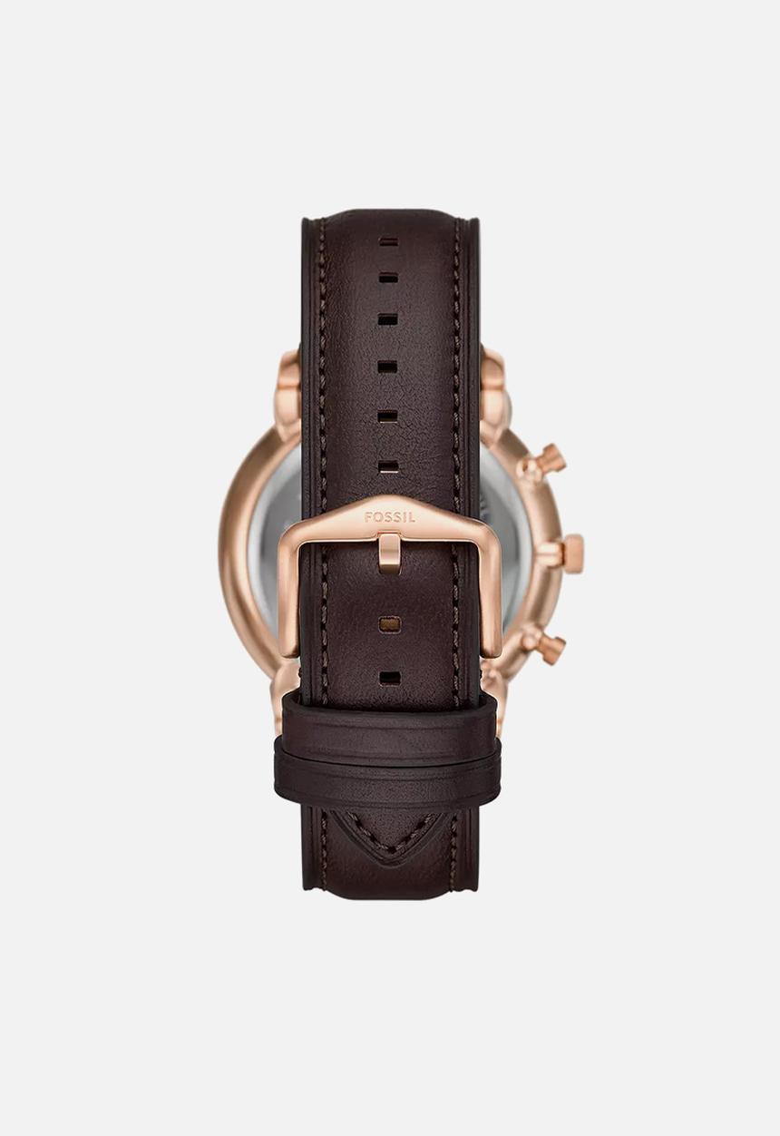 Fossil - Neutra Chronograph, Rose Gold-Tone Stainless Steel Watch - FS6073