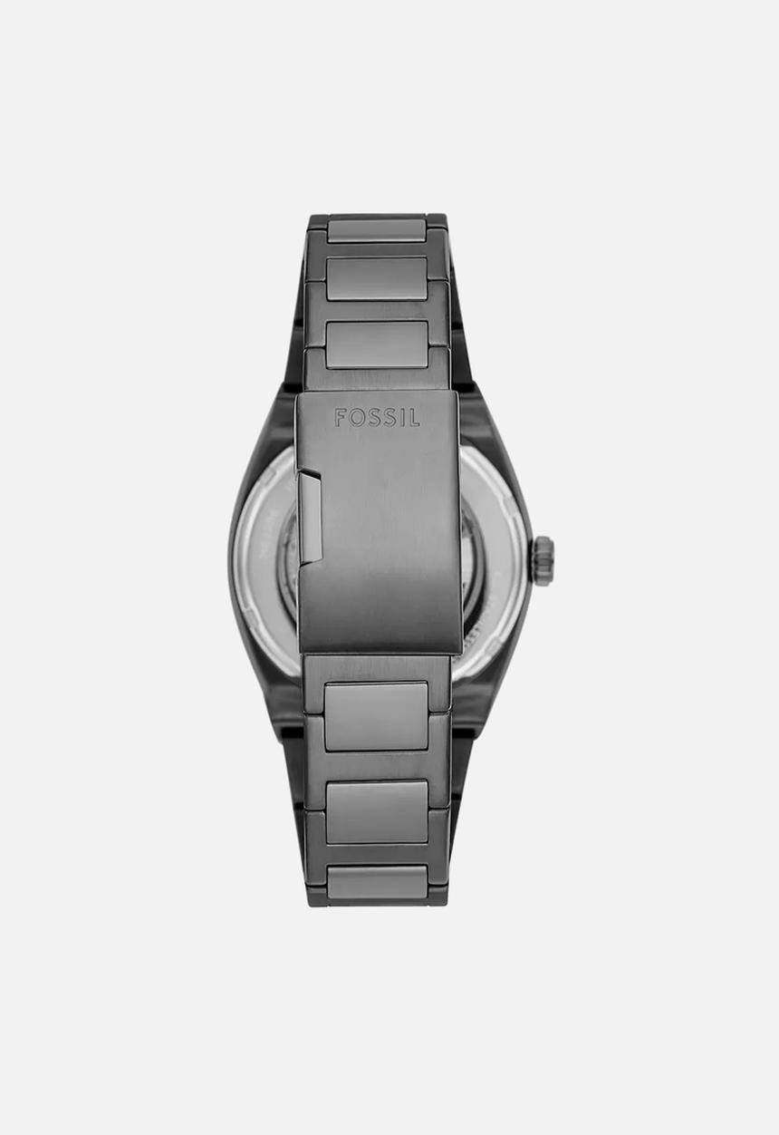 Fossil - Everett Automatic Smoke Stainless Steel Watch - ME3206