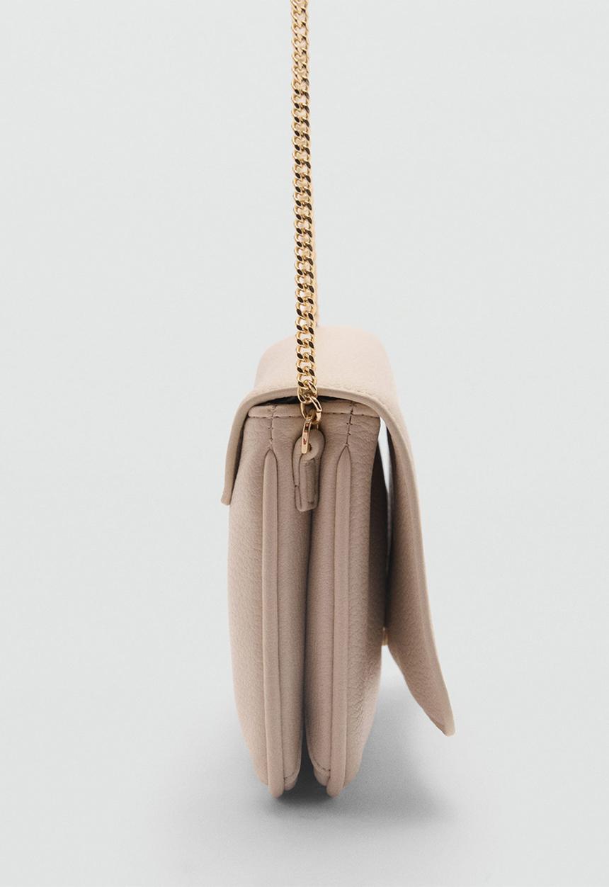 MANGO - Crossbody bag corina -Natural