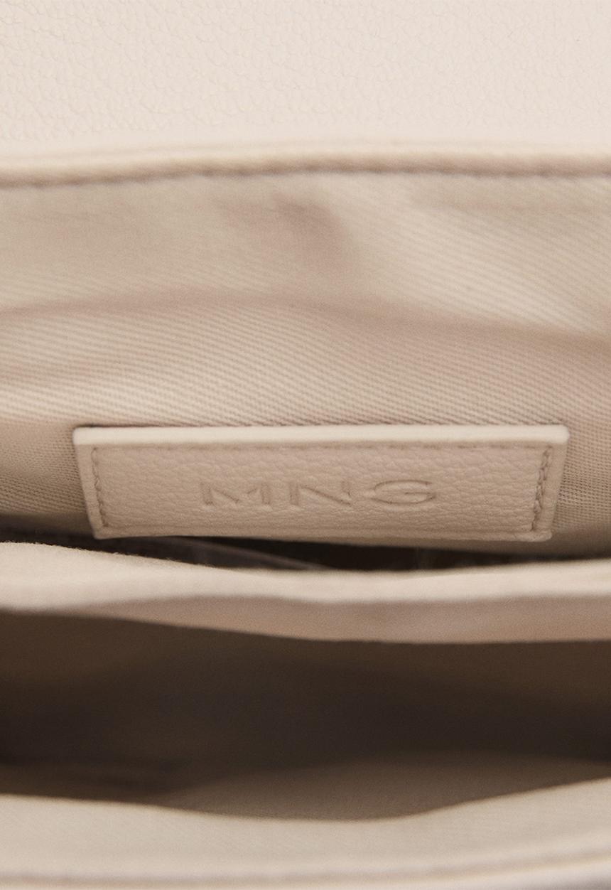 MANGO - Crossbody bag corina -Natural