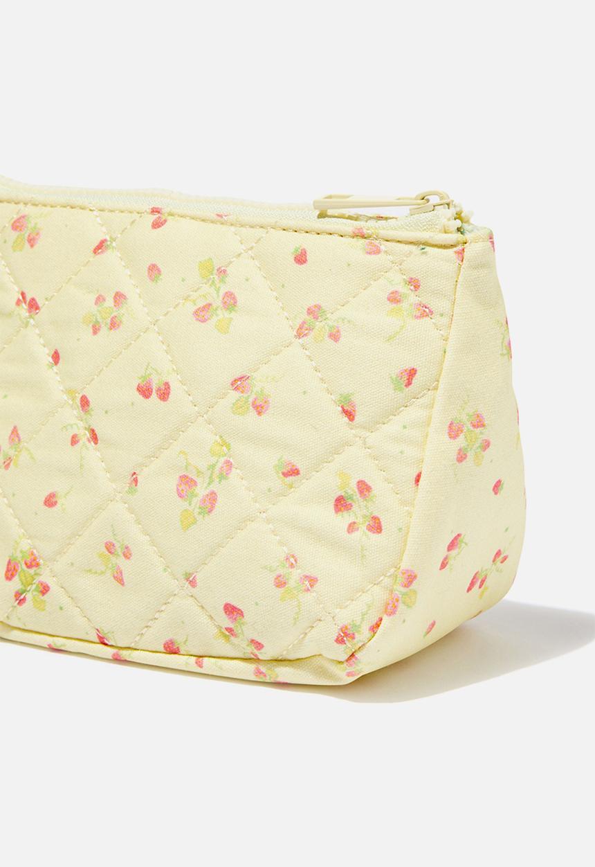 Cotton On - Make Up Bag - Strawberry Polka Dot