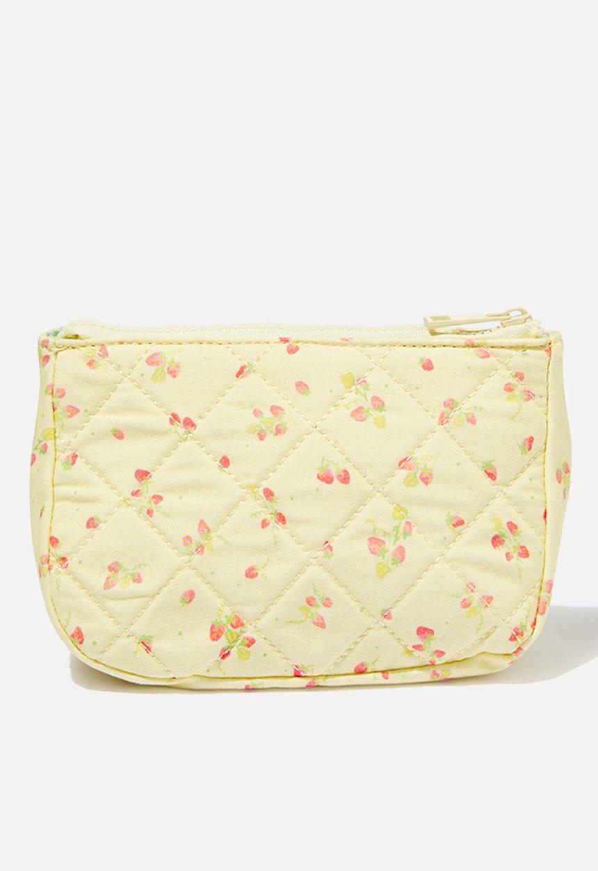 Cotton On - Make Up Bag - Strawberry Polka Dot