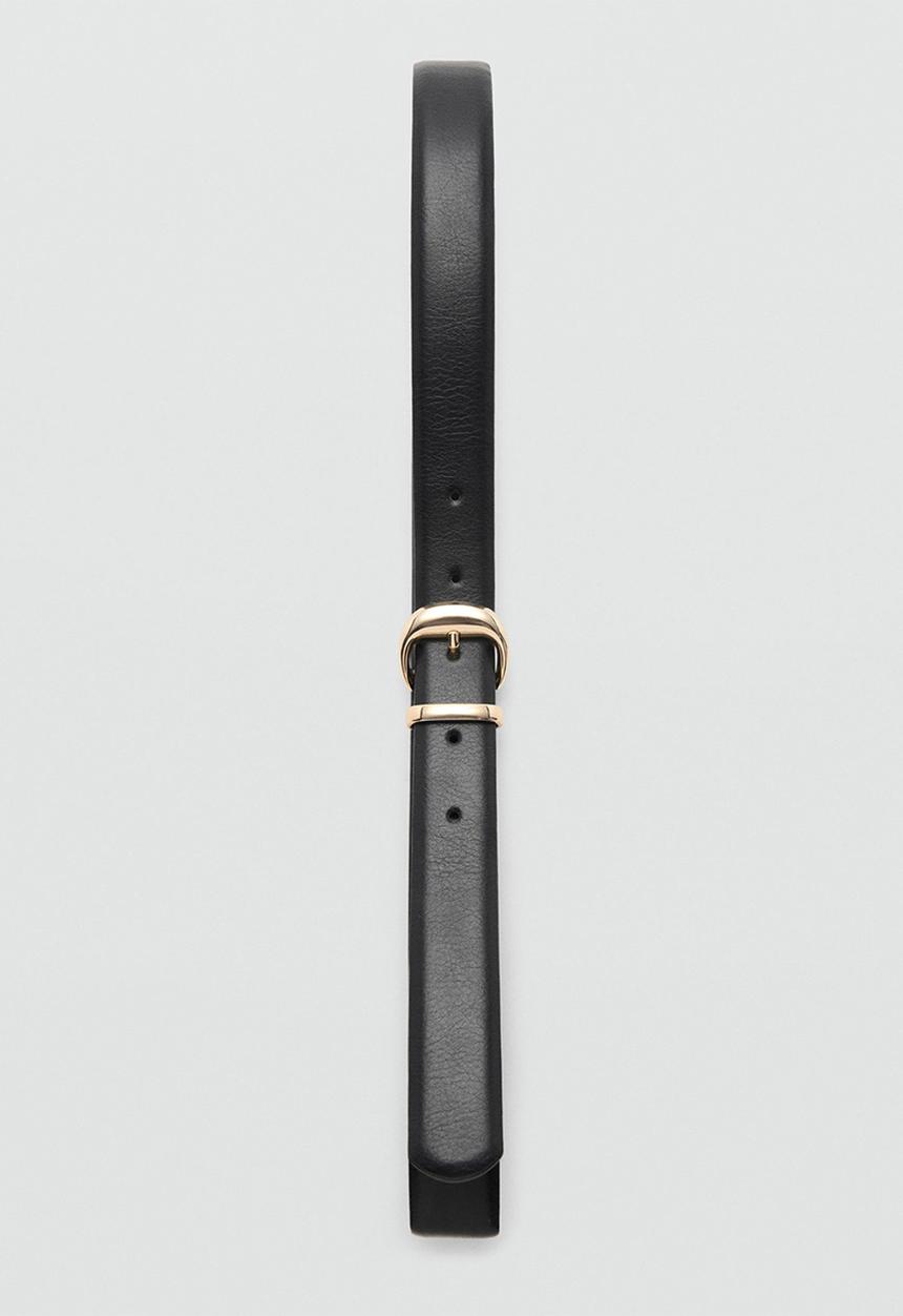 MANGO - Belt mestuds - black