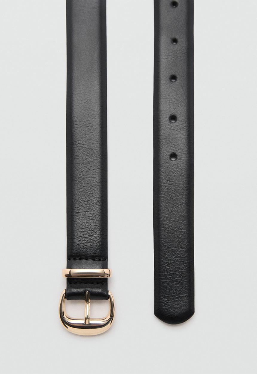 MANGO - Belt mestuds - black