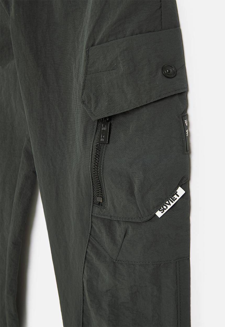 SOVIET - Boys fashion cargo jogger - dk grey