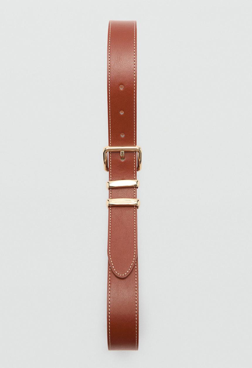MANGO - Belt Bella - Brown