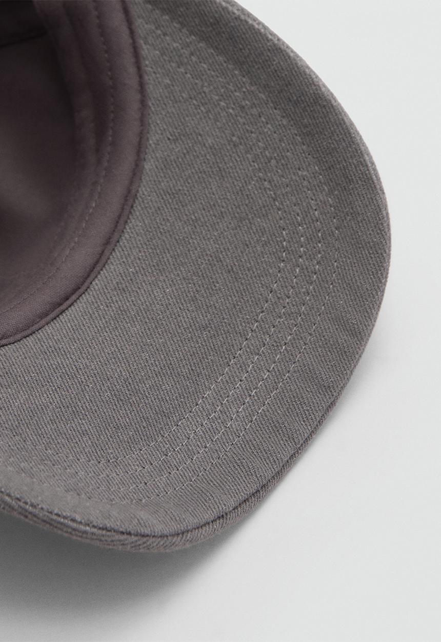 MANGO - Cap minimal - Open gray