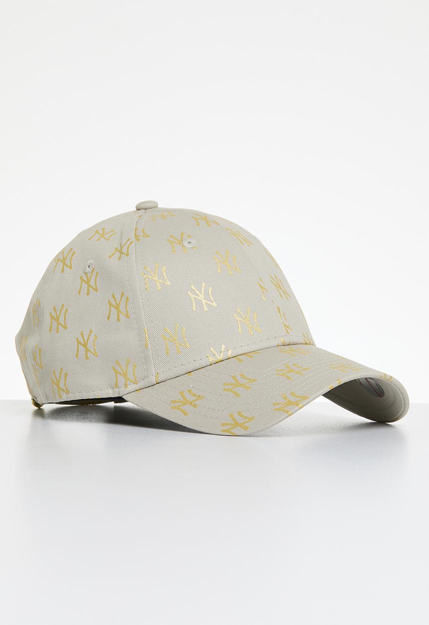 New Era - Female metallic mono 9forty® - beige & gold