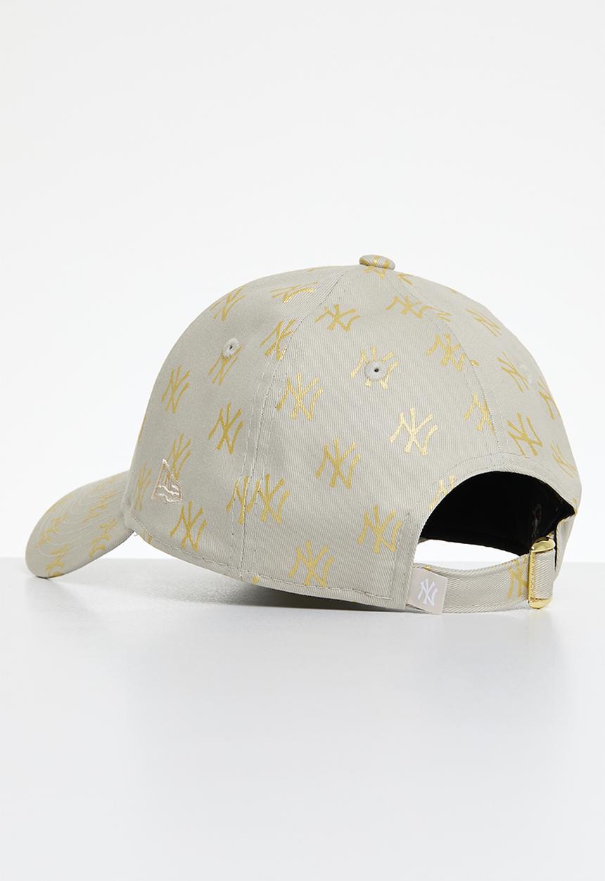 New Era - Female metallic mono 9forty® - beige & gold