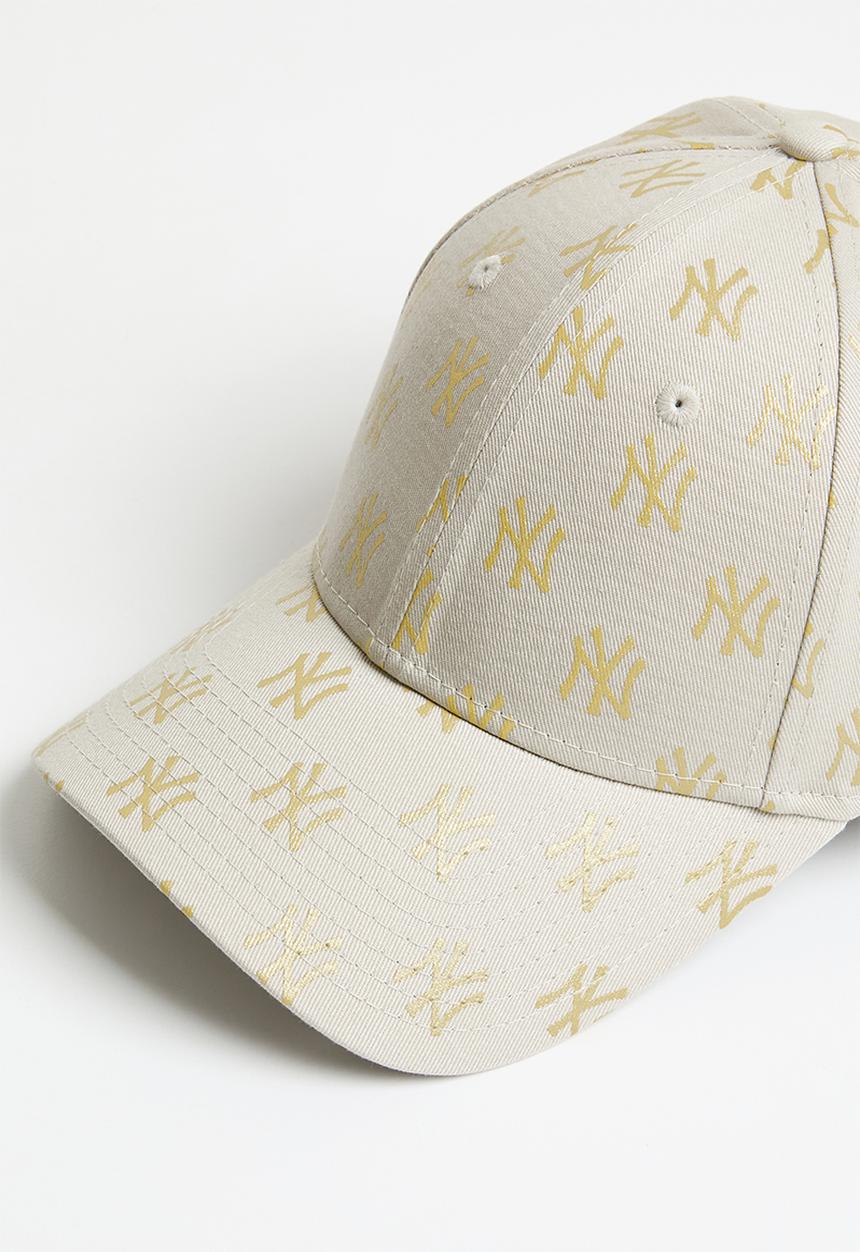 New Era - Female metallic mono 9forty® - beige & gold