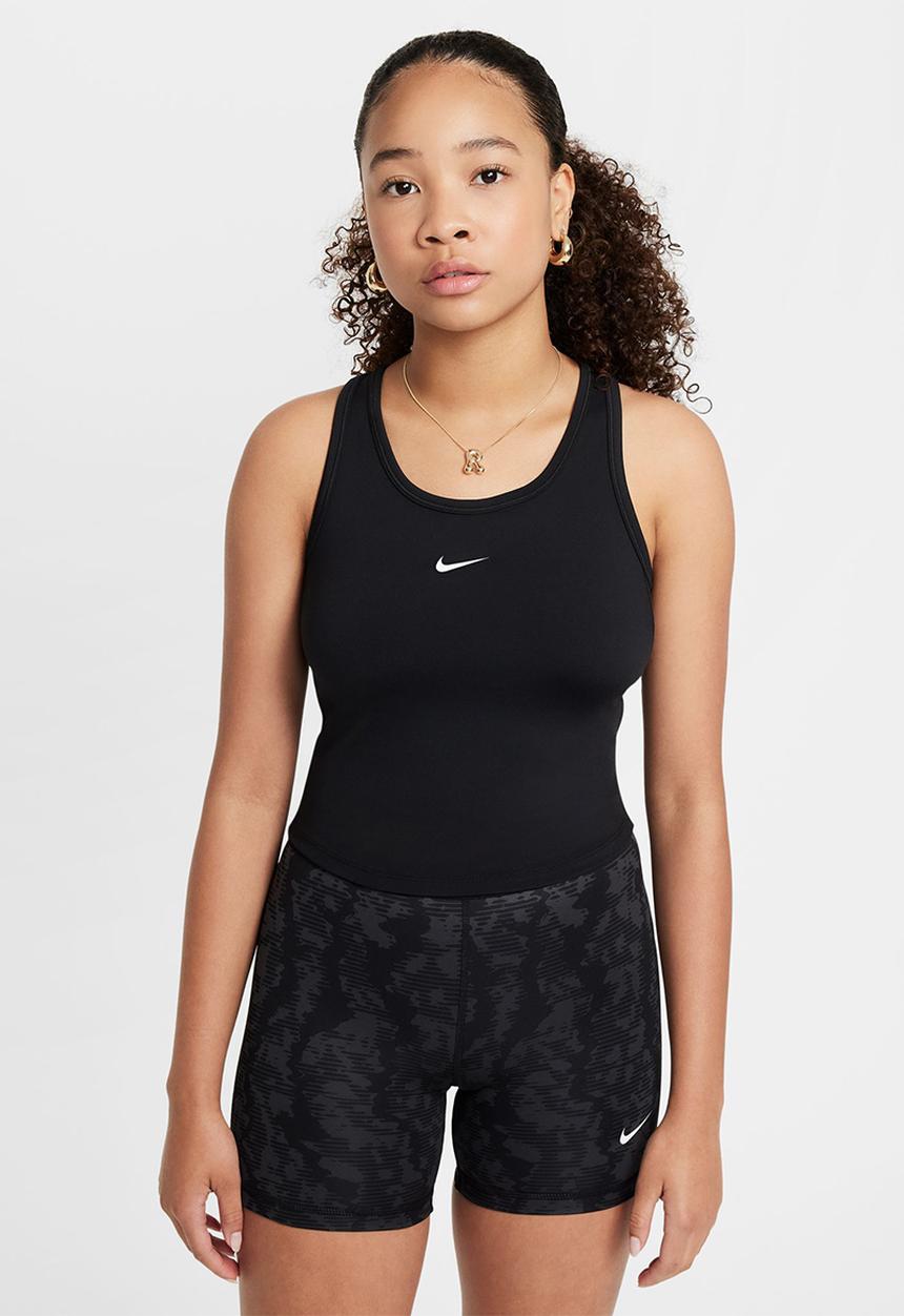 Nike - Girls nike dri-fit one tank - black/white