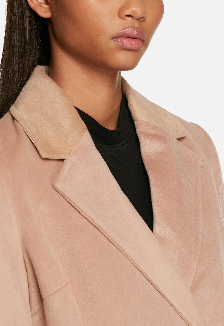 Neon Rose - Wrap over coat 