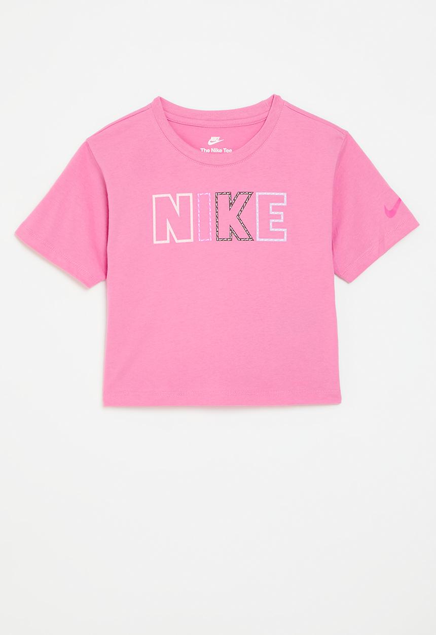 Nike - Nkg femme pop tee - magic flamingo