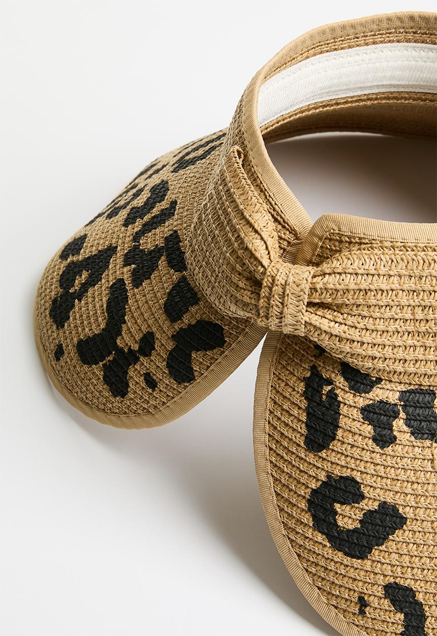 Superbalist - Anmal print visor - natural