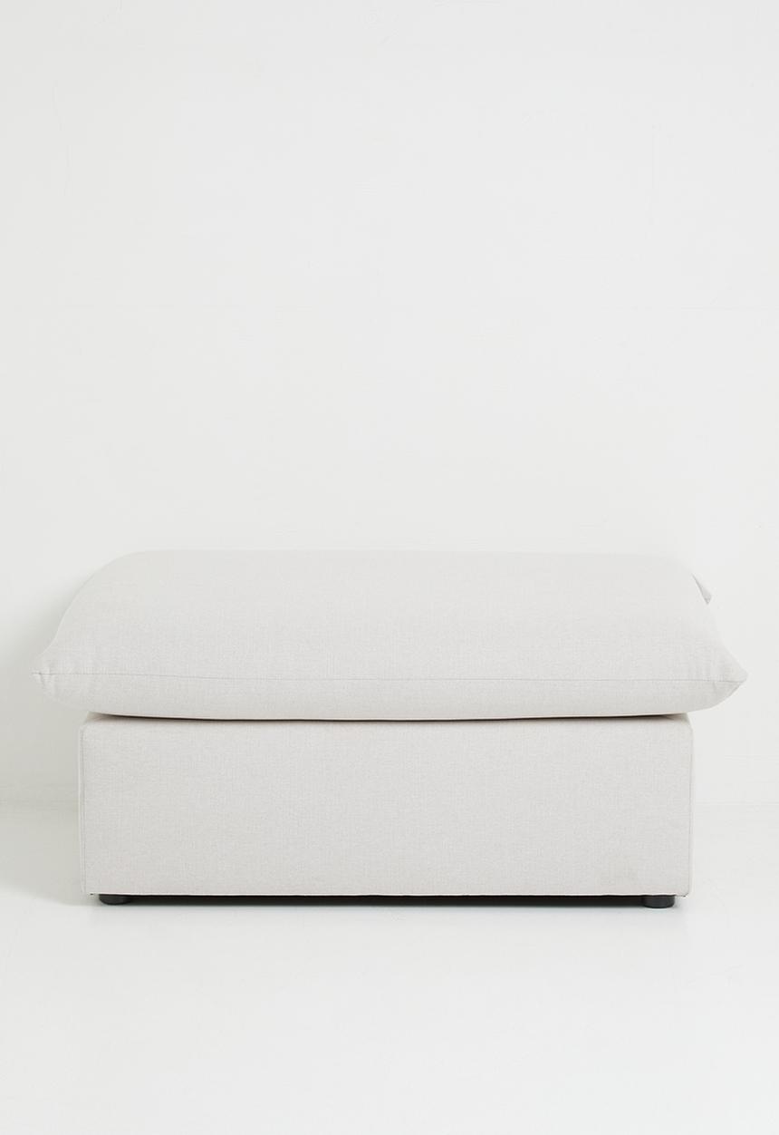 Zorora - Lira luxe ottoman - jordan alabaster 
