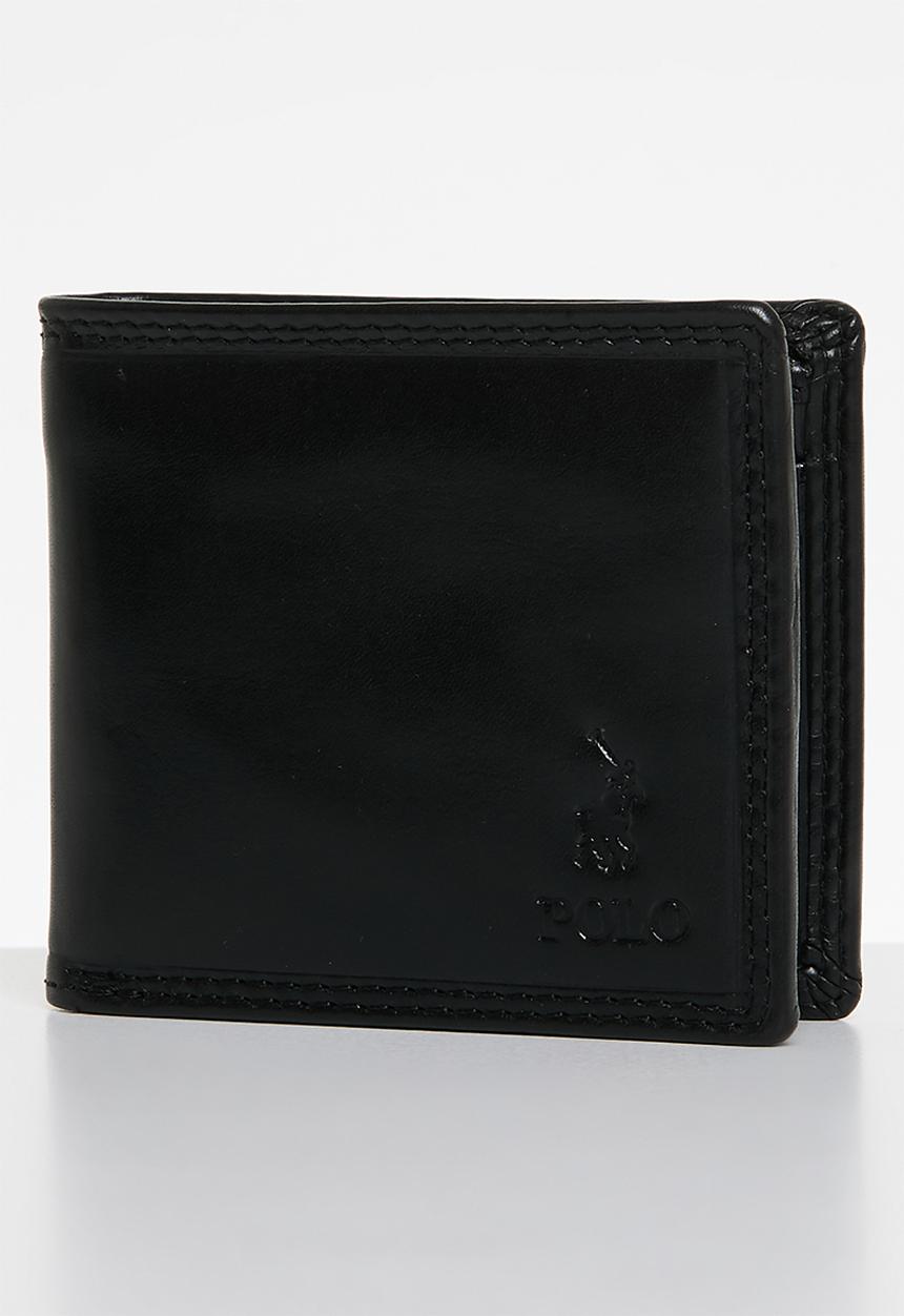 POLO - Small Multi Card And Coin Wallet - Black