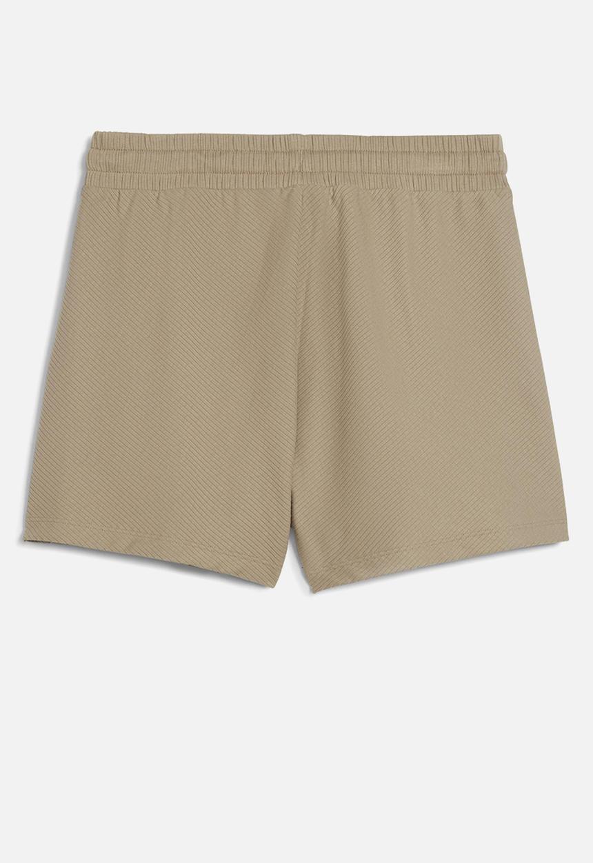 PUMA - Plus Classics Ribbed A-Line Shorts - Oak Branch