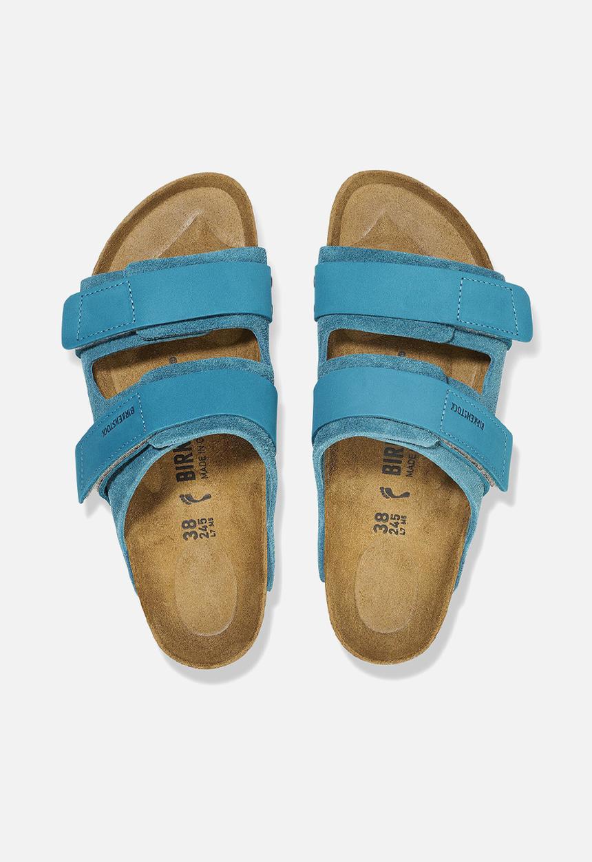 Birkenstock - Uji leather narrow - deep turquoise