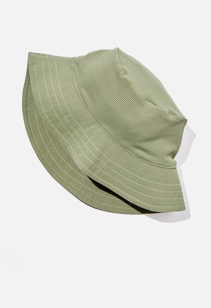 Cotton On - Swim bucket hat - swag green/rainy day