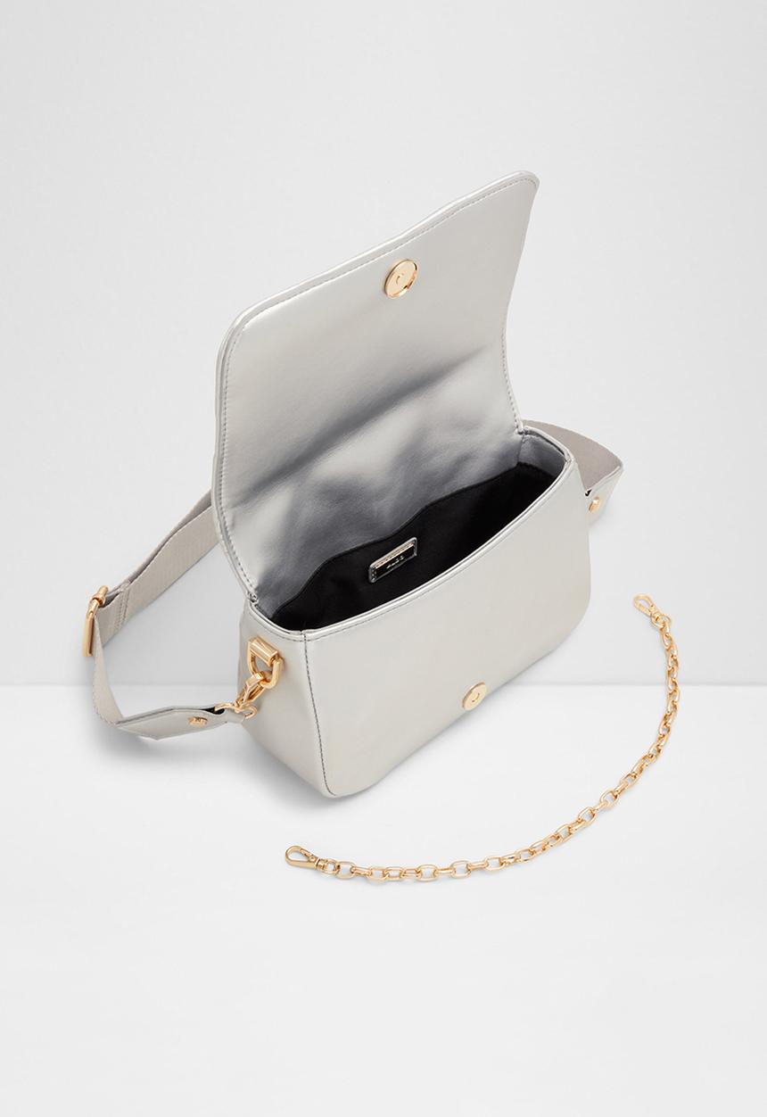 ALDO - Enobrena crossbody bag - silver