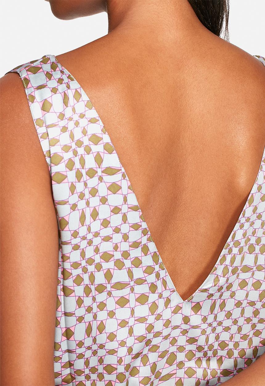 Neon Rose - Solange midi dress 