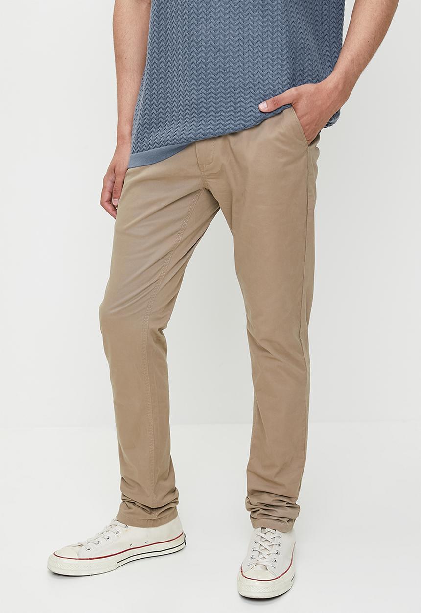 Jonathan D - Denzel Straight leg pant - Stone