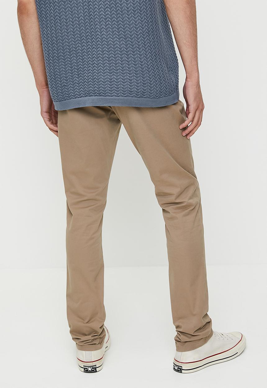 Jonathan D - Denzel Straight leg pant - Stone