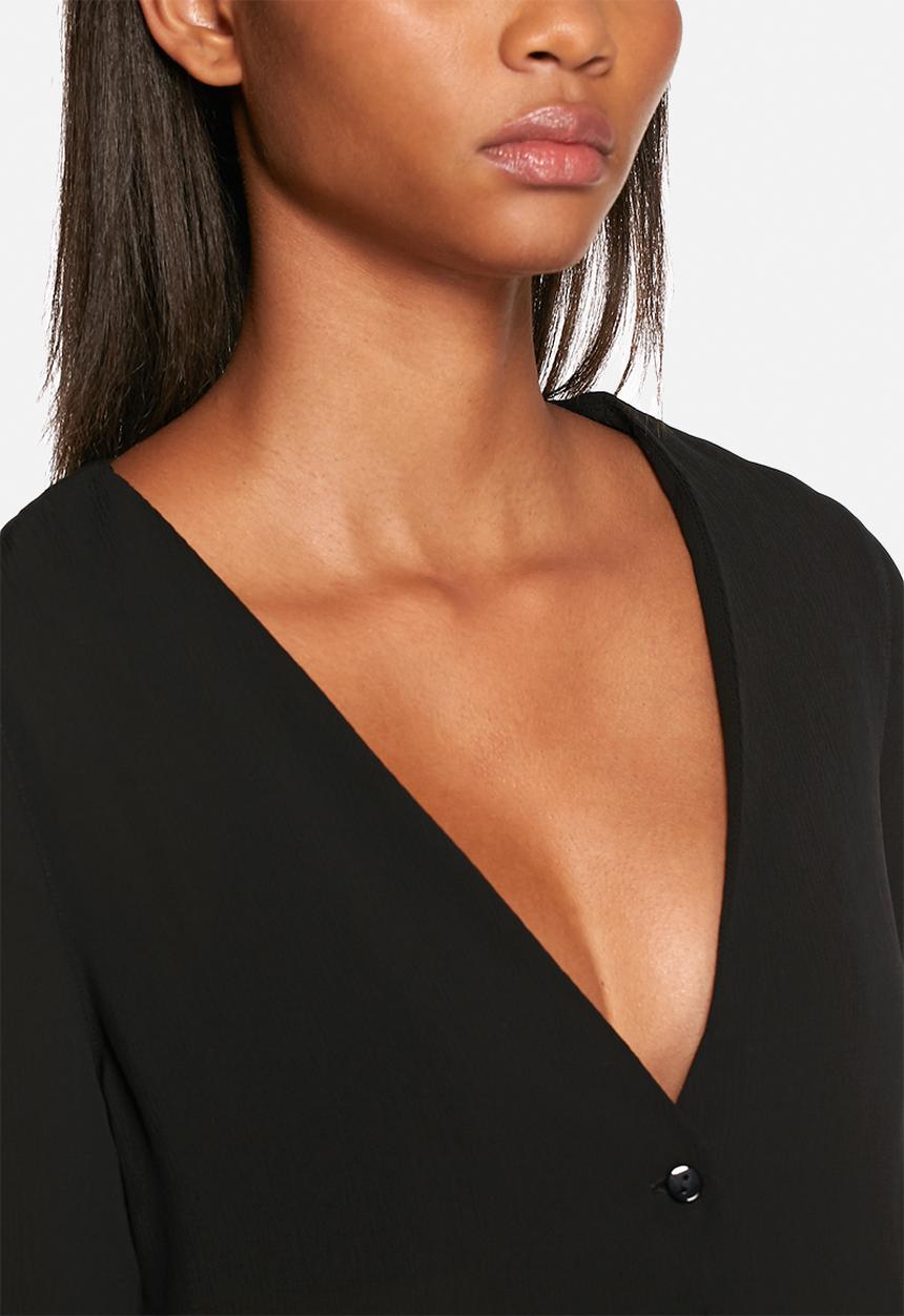 Neon Rose - Flared sleeved blouse