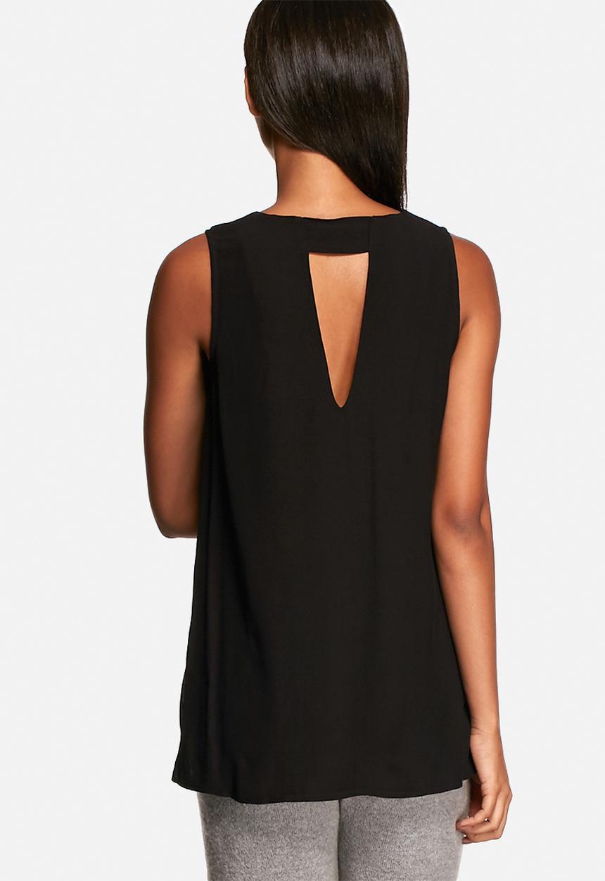 Neon Rose - Tie neck tunic