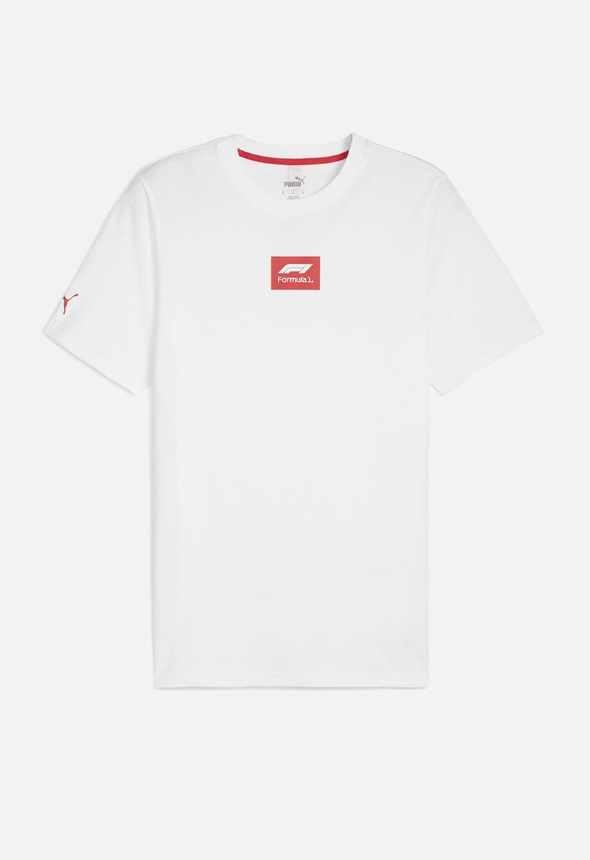 PUMA - F1 ESS Logo Tee + - PUMA White
