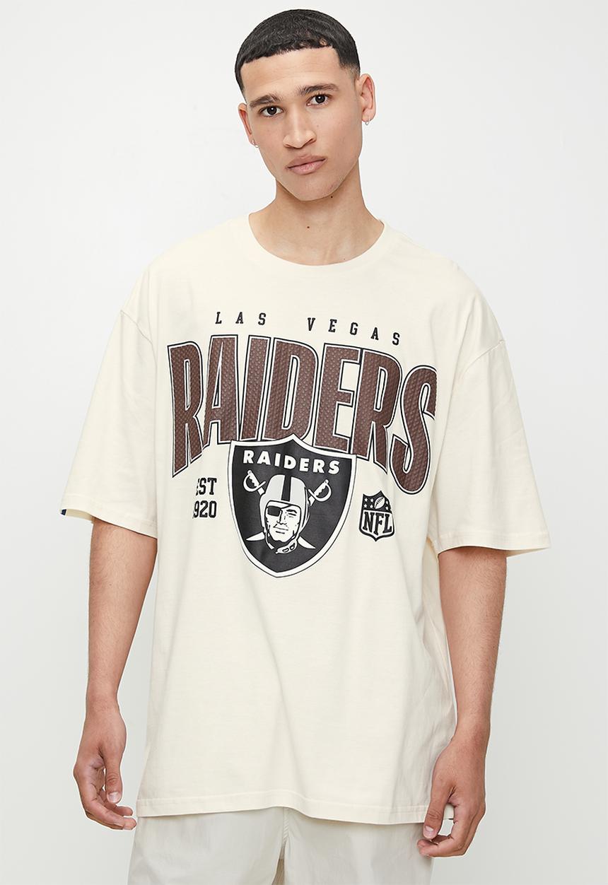 NFL - NFL Halfback tee las vegas raiders - coconut milk	