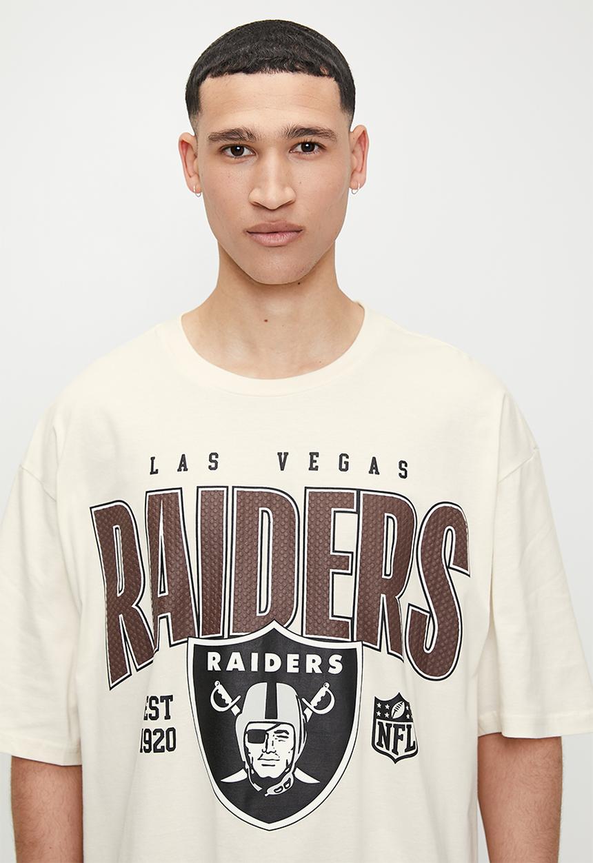NFL - NFL Halfback tee las vegas raiders - coconut milk	