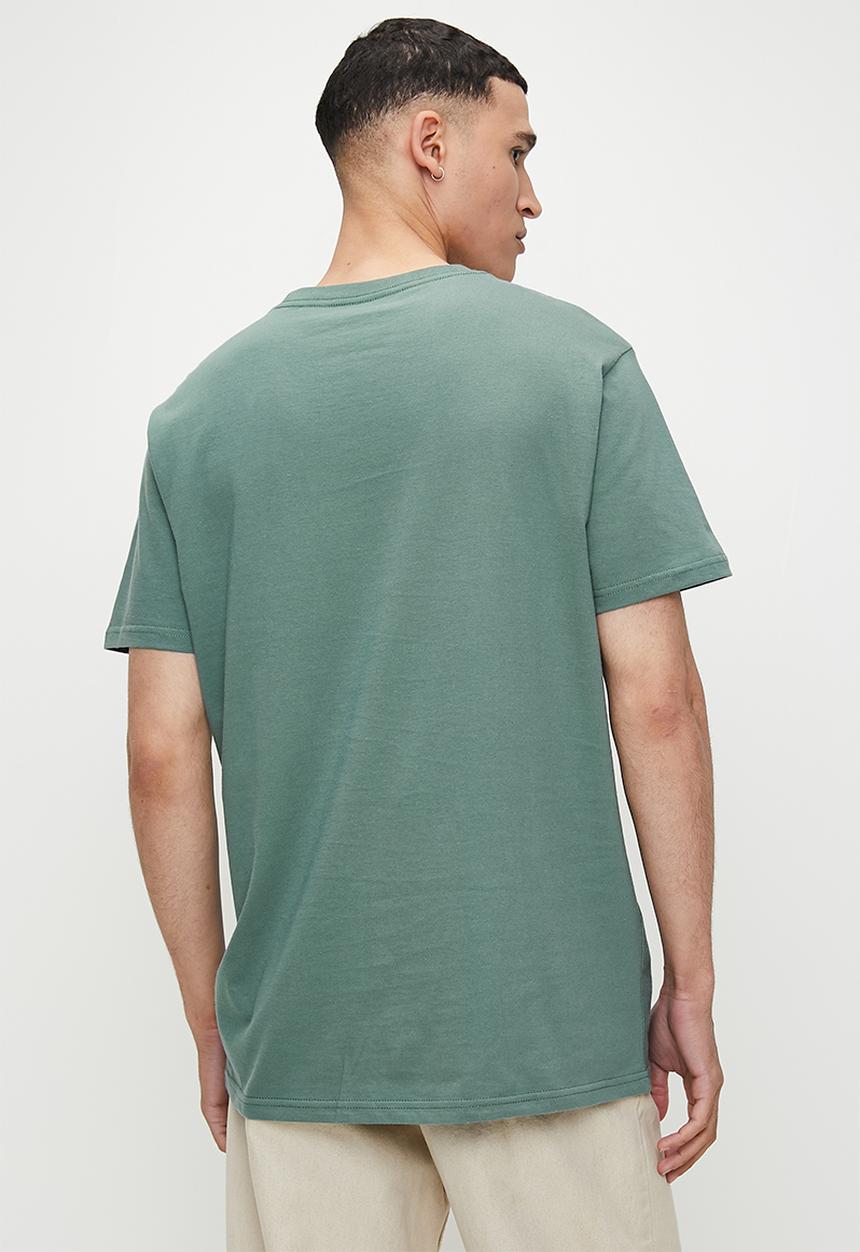 RVCA - Copy Ss Tee  -  Pine Grey