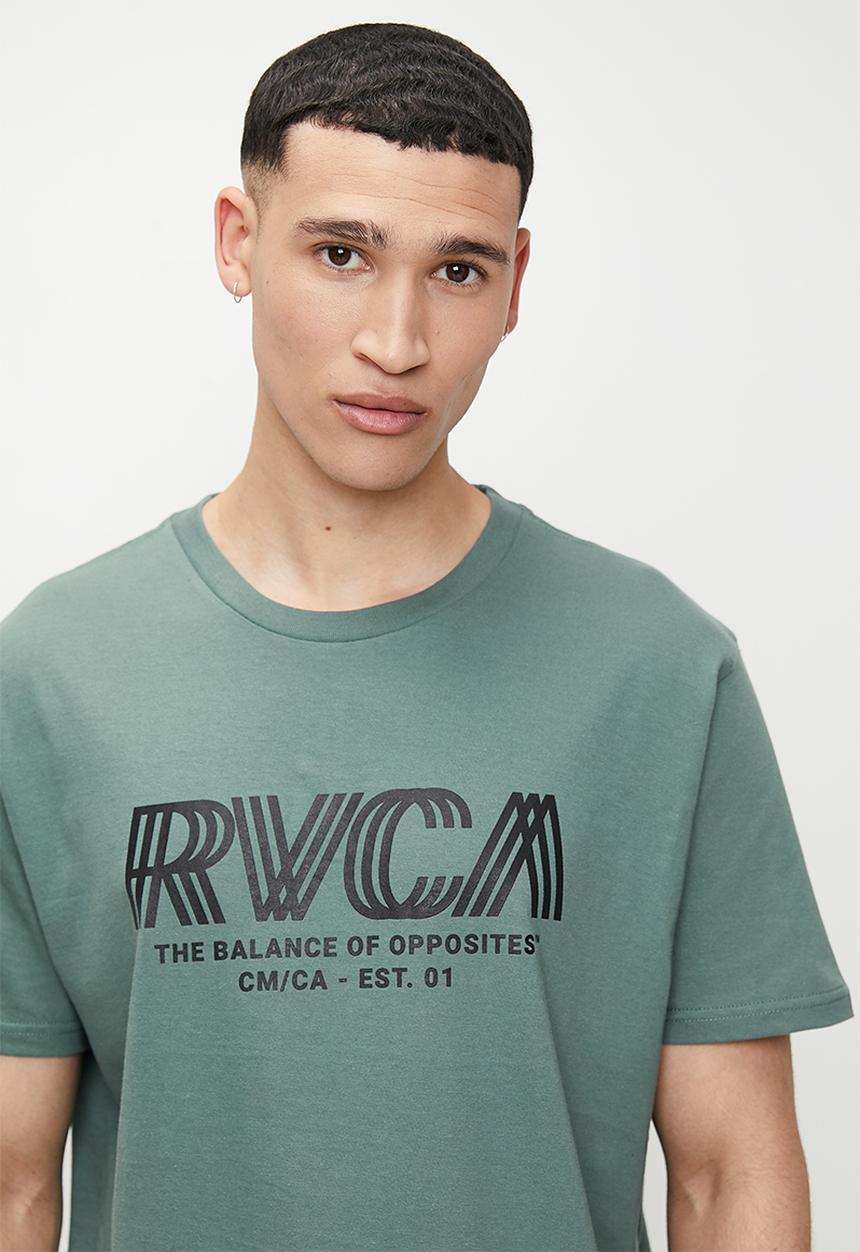 RVCA - Copy Ss Tee  -  Pine Grey