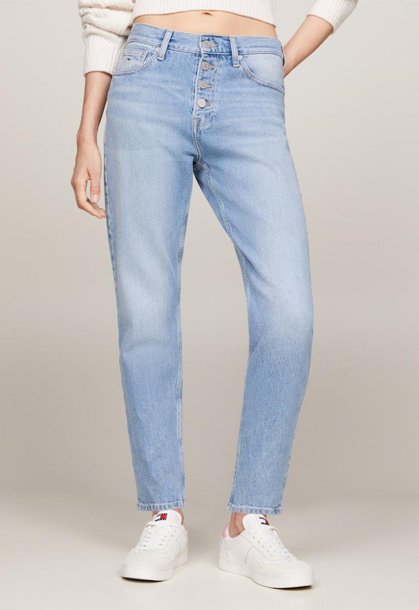 Tommy Hilfiger - Izzie hgh sl ank bf - denim light