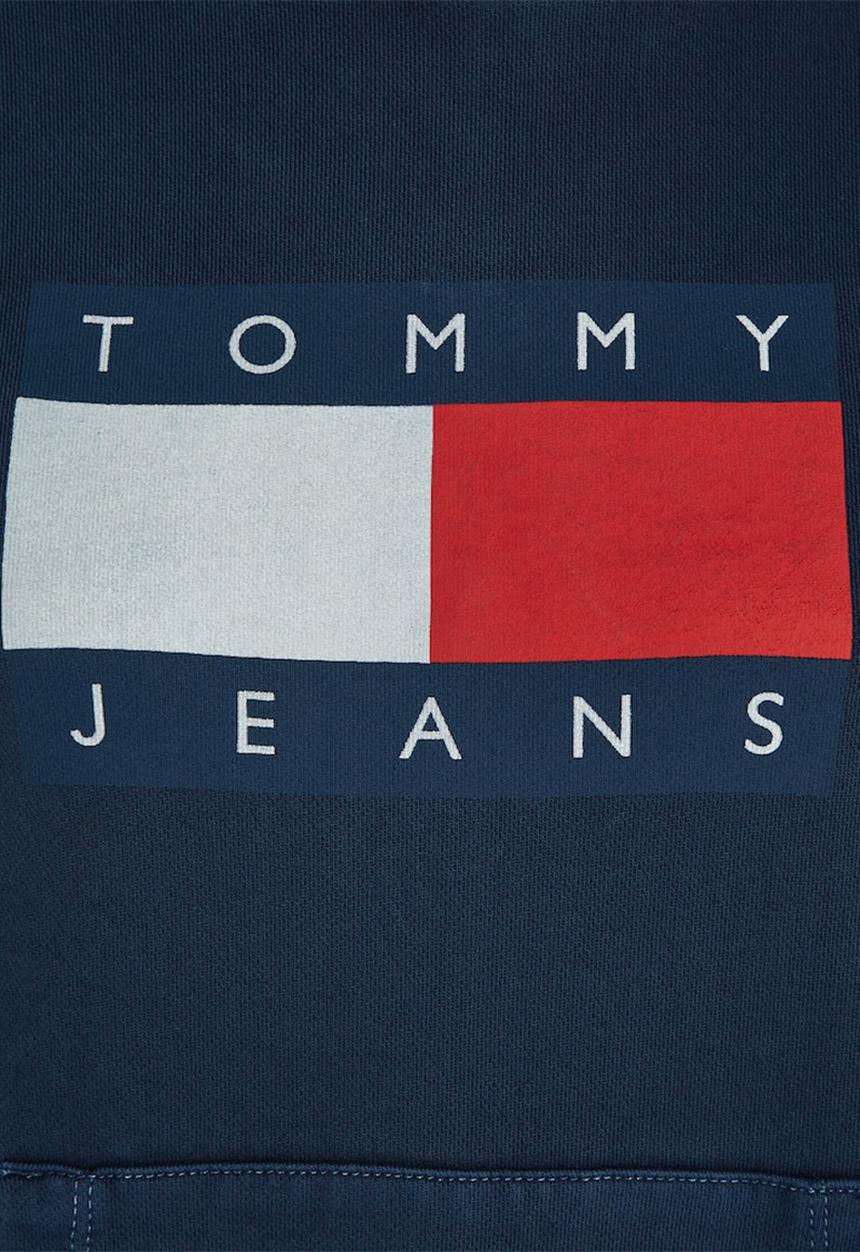 Tommy Hilfiger - Plus tjw reg tommy flag hoodie ext - dark night navy