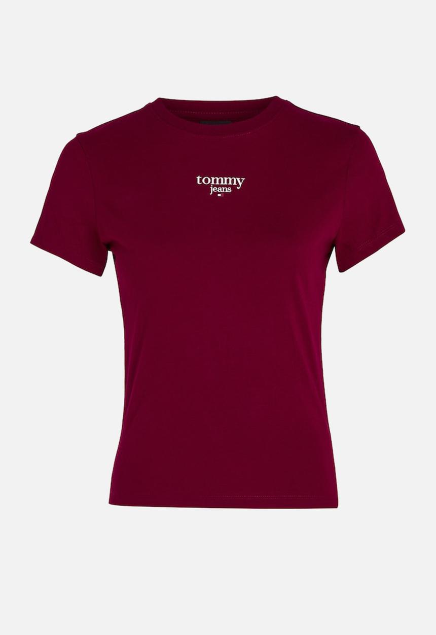 Tommy Hilfiger - Plus tjw slim essential logo 1 short sleeve ext - red carpet