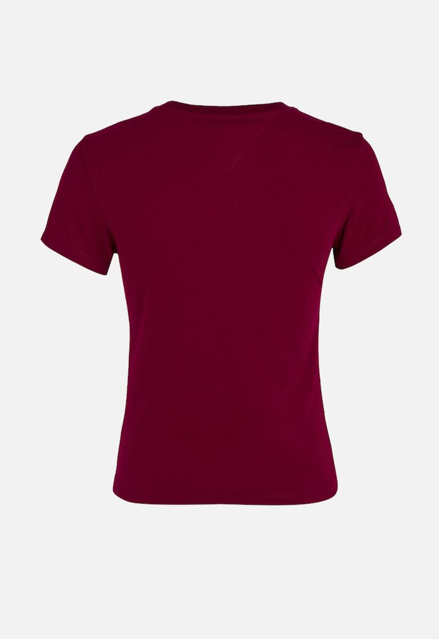 Tommy Hilfiger - Plus tjw slim essential logo 1 short sleeve ext - red carpet