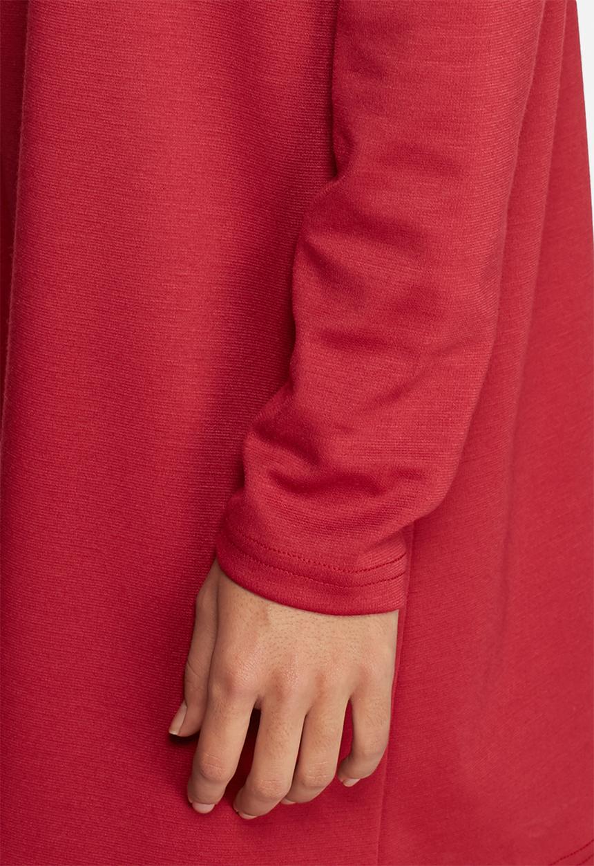 dailyfriday - Chev polo neck dress