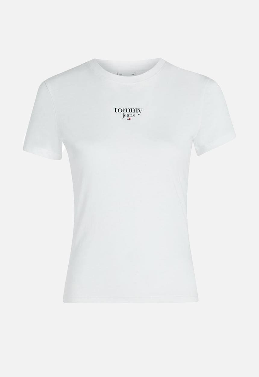 Tommy Hilfiger - Plus tjw slim essential logo 1 short sleeve ext - white